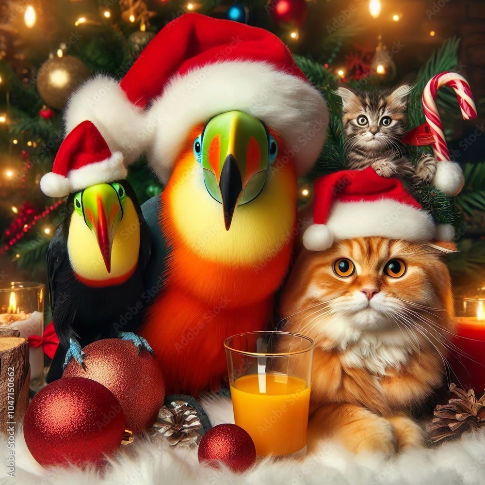 Cat's and Perrot's Chrismas Cat's and Perrot's Chrismas