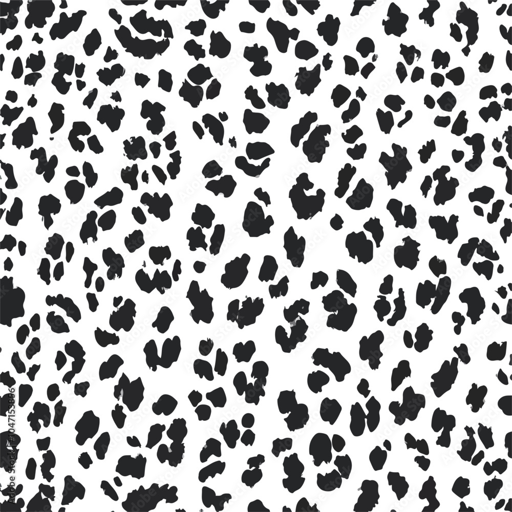 Leopard Wildlife Seamless Pattern Vector Illustration Leopard Wildlife Seamless Pattern Vector Illustration