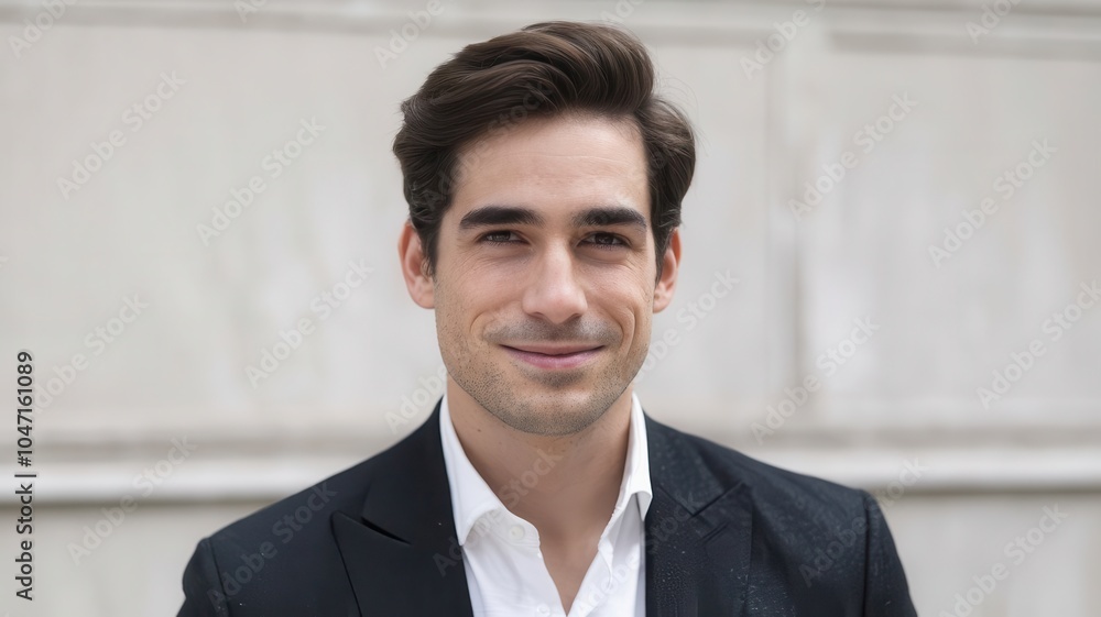 Confident Young Professional Smiles for a Portrait Confident Young Professional Smiles for a Portrait