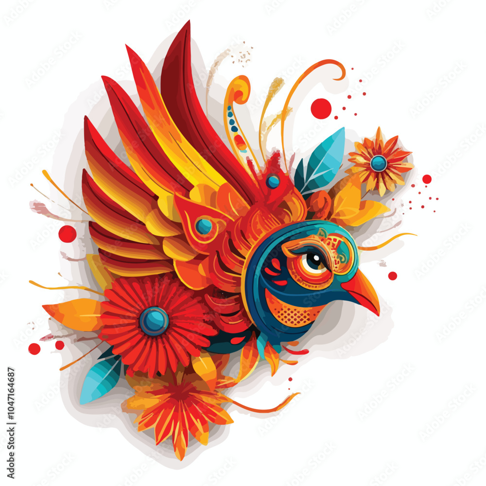 Obraz premium Vibrant Pohela Boishakh Background Vector Design for Happy Bengali Celebrations