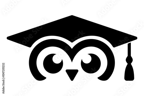 owl education logo for university college school and your business or company vector illustration isolated on white background