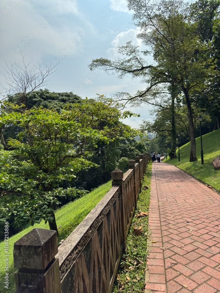 Singapore nice garden view Singapore nice garden view