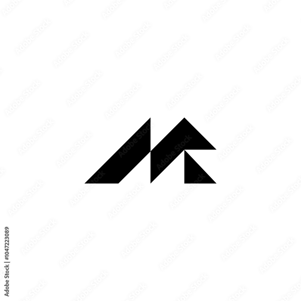 Geometric Letter M Logo: A minimalist and modern letter M logo, crafted with sharp angles and clean lines. The design evokes a sense of sophistication and stability. Geometric Letter M Logo: A minimalist and modern letter M logo, crafted with sharp angles and clean lines. The design evokes a sense of sophistication and stability.
