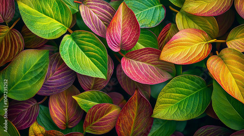 Vibrant Autumn Leaves: A Close-Up Look at Nature's Palette