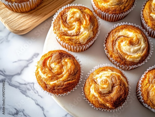 muffins on the table