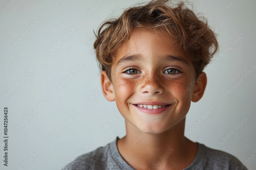 Portrait of smiling white cute teenage boy Portrait of smiling white cute teenage boy