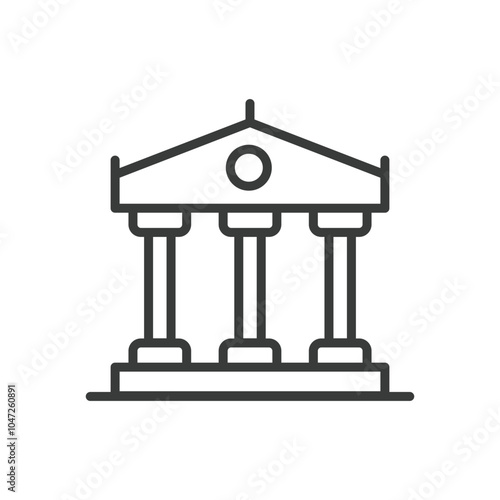 Financial banking, in line design. Banking, finance, investment, savings, transactions, currency, accounts on white background vector. Financial banking editable stroke icon