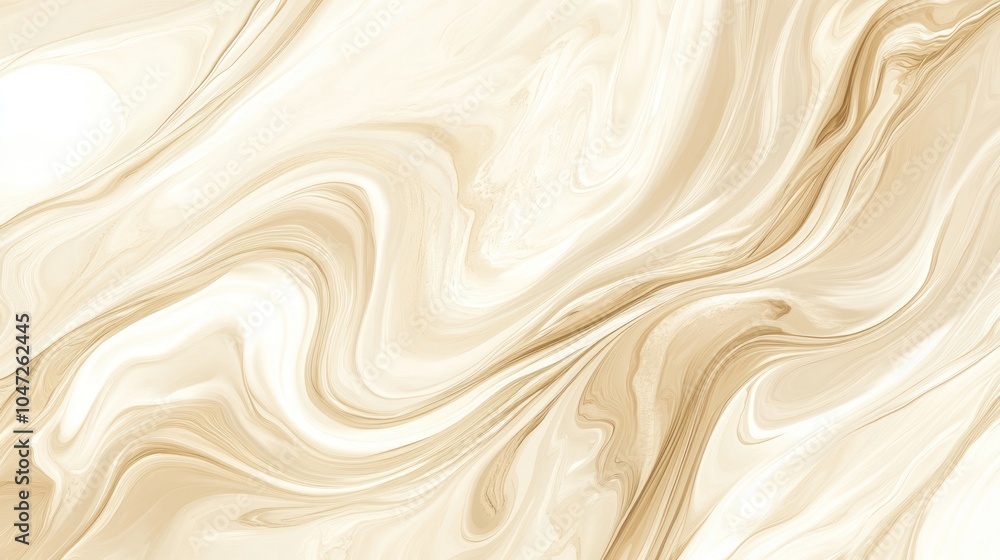 Fluid abstract marble design with neutral tones, soft swirling patterns in beige. Fluid abstract marble design with neutral tones, soft swirling patterns in beige.