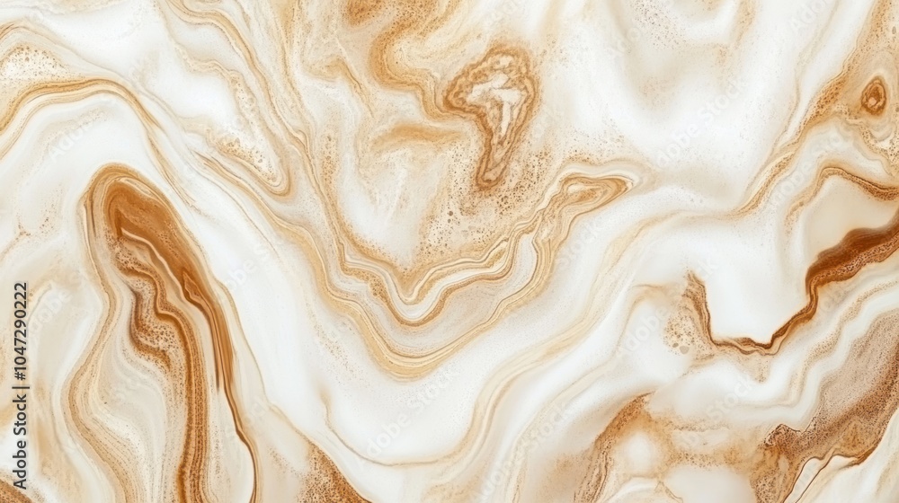 Seamless marble background with swirling beige and white liquid marble textures. Seamless marble background with swirling beige and white liquid marble textures.