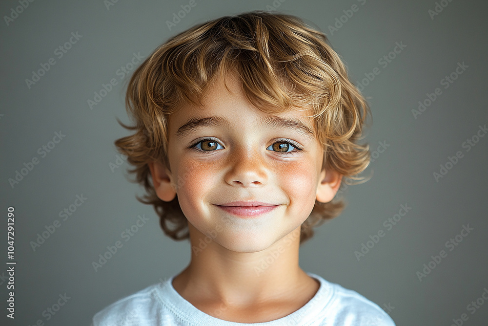 portrait of an white little boy with a smile portrait of an white little boy with a smile