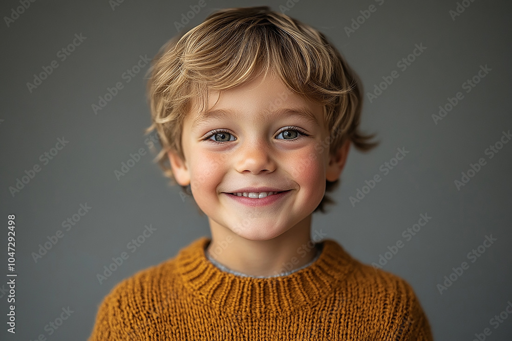 portrait of an white little boy with a smile portrait of an white little boy with a smile