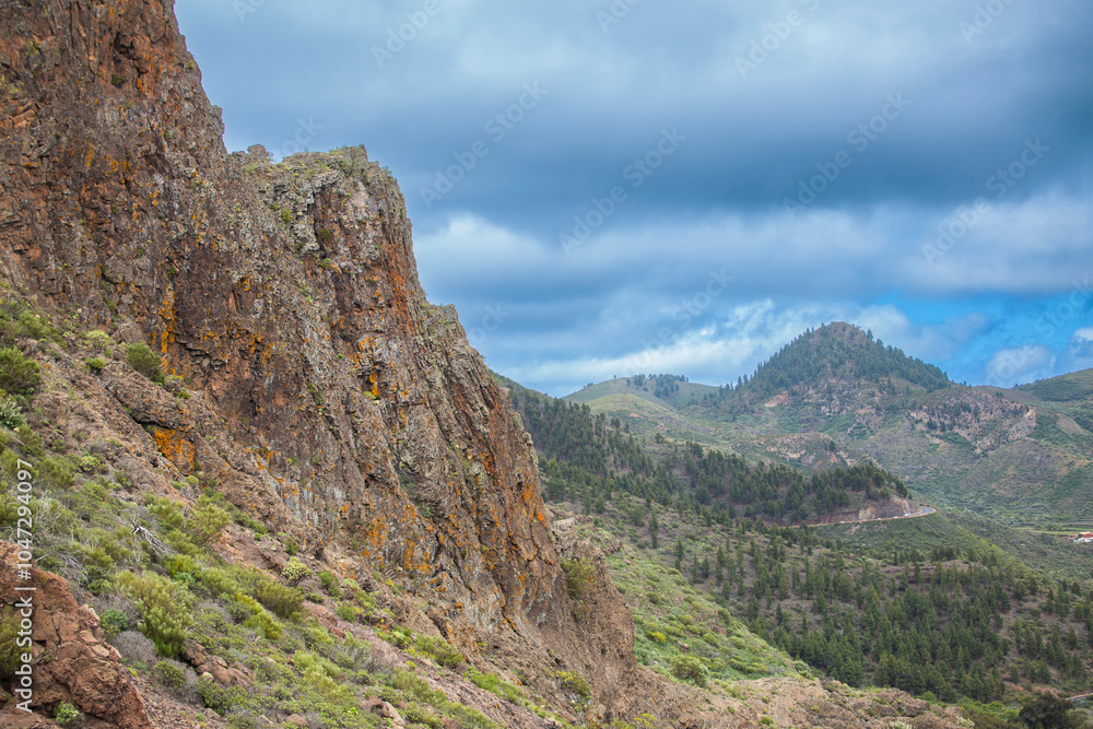 Fototapeta premium Mountains on the island of Tenerife