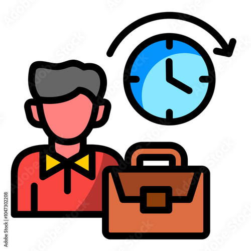 Part-Time Jobs Icon