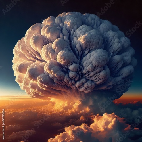 Cumulonimbus capillatus incus Cb cap inc Mature cumulonimbus wit photo