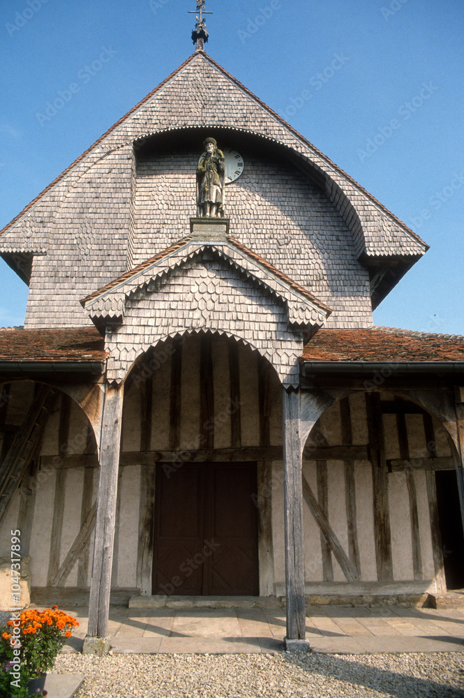 Eglise de Lentilles, Parc naturel régional de la forét d'Orient, 10, Aube Eglise de Lentilles, Parc naturel régional de la forét d'Orient, 10, Aube