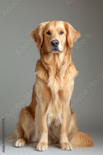 Golden retriever portrait