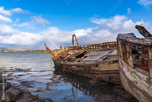 Views around the Isle of Mull, Scotland photo