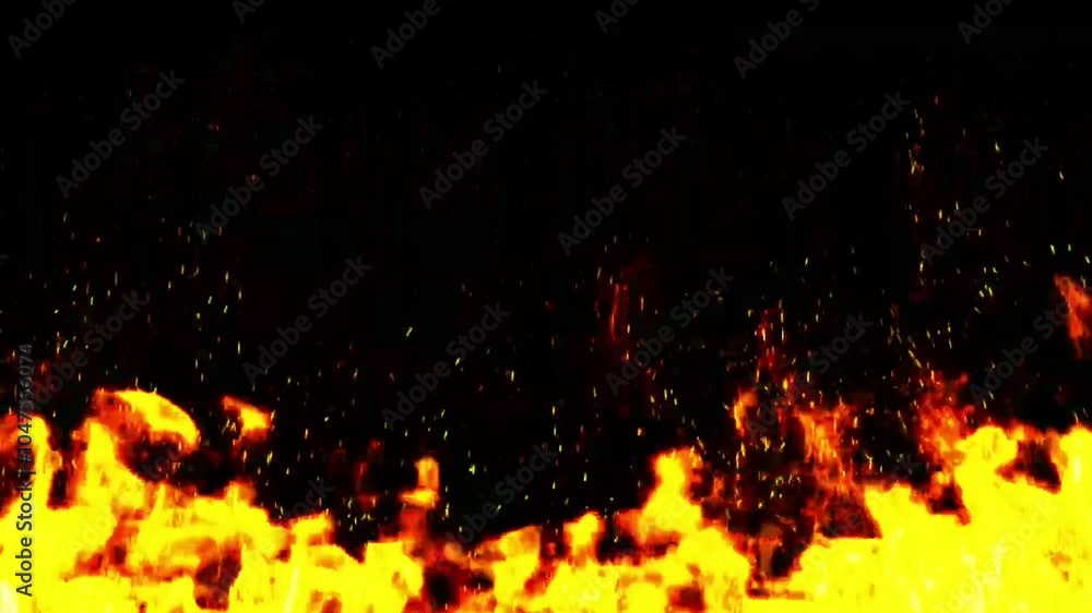 burning fire overlay filter background