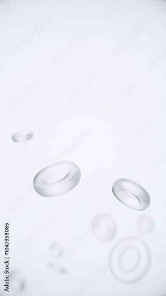 abstract 3d render transparent illustration abstract 3d render transparent illustration