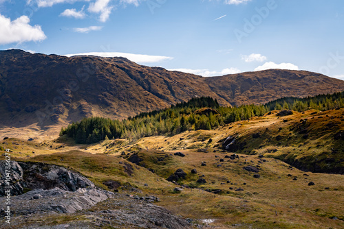 Views around the Isle of Mull, Scotland photo