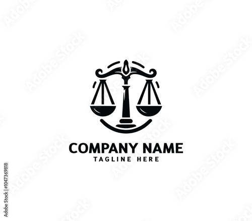 Vector scales logo design. Law attorney, Legal, Lawyer service, Law office, Scale, Libra logo template