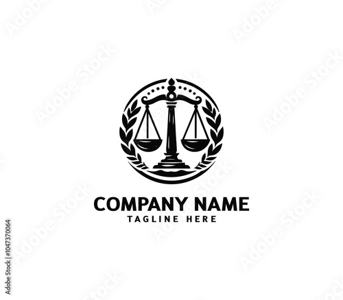 Vector scales logo design. Law attorney, Legal, Lawyer service, Law office, Scale, Libra logo template