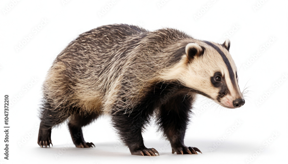 adger on white background isolated adger on white background isolated