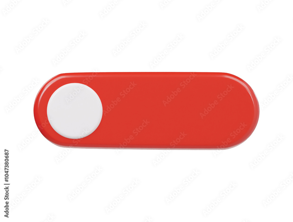 Switch icon 3d render illustration