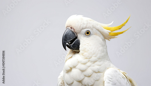 Collie on white background isolated
