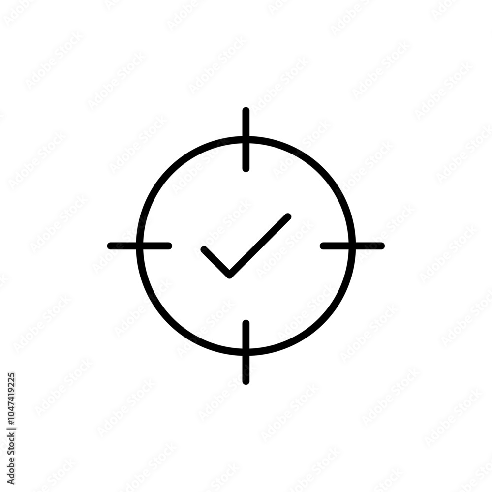 Accuracy icon logo set vector Accuracy icon logo set vector