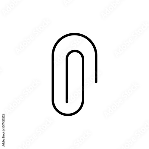 Clip icon logo set vector