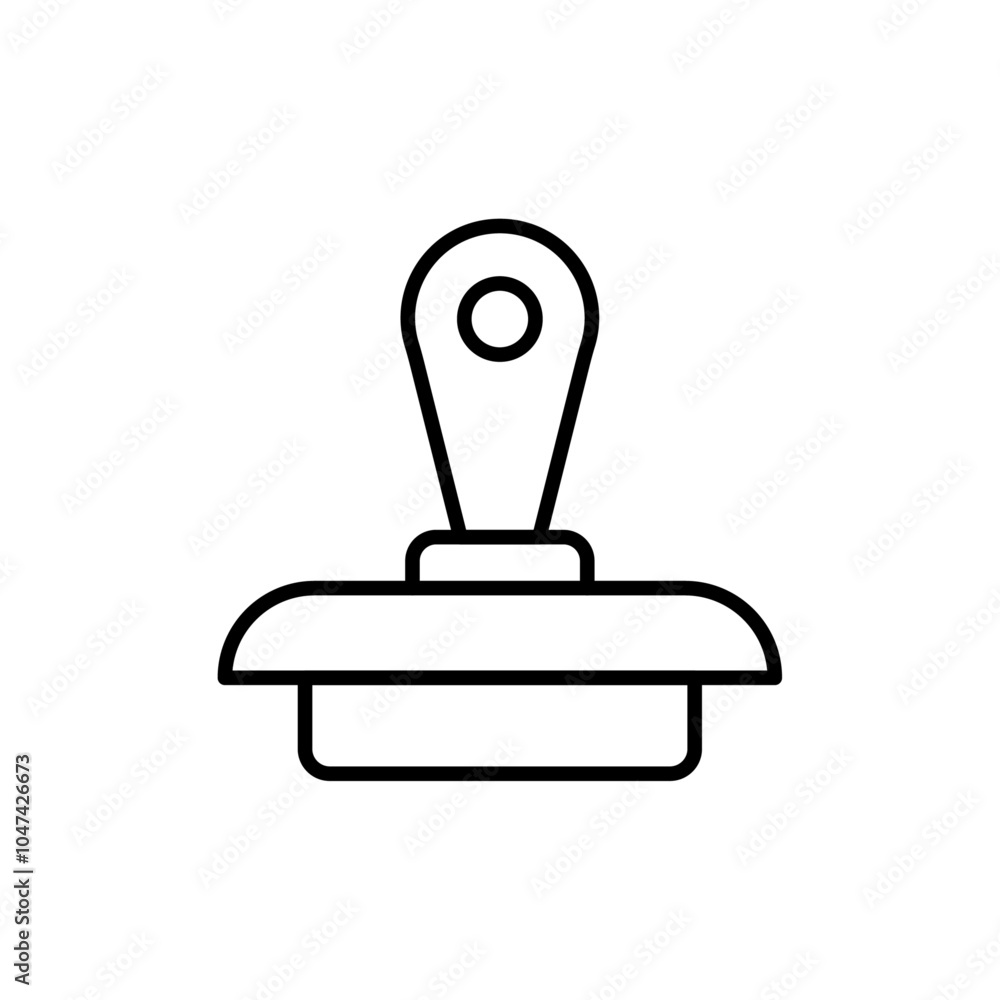 Stamp icon logo set vector Stamp icon logo set vector