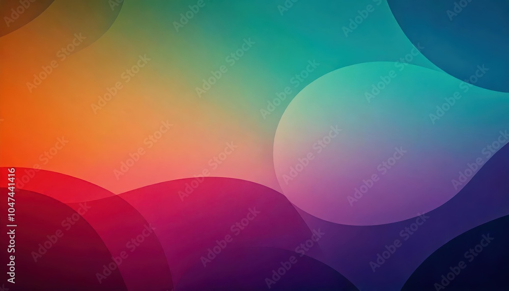 colorful gradient effect with circles background colorful gradient effect with circles background