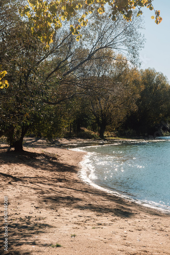 river in autumn