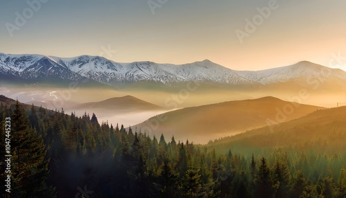 Stunning View of the Troodos Mountains