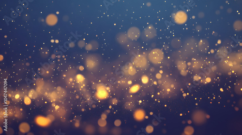 beautiful defocused background of glitter and christmas lights