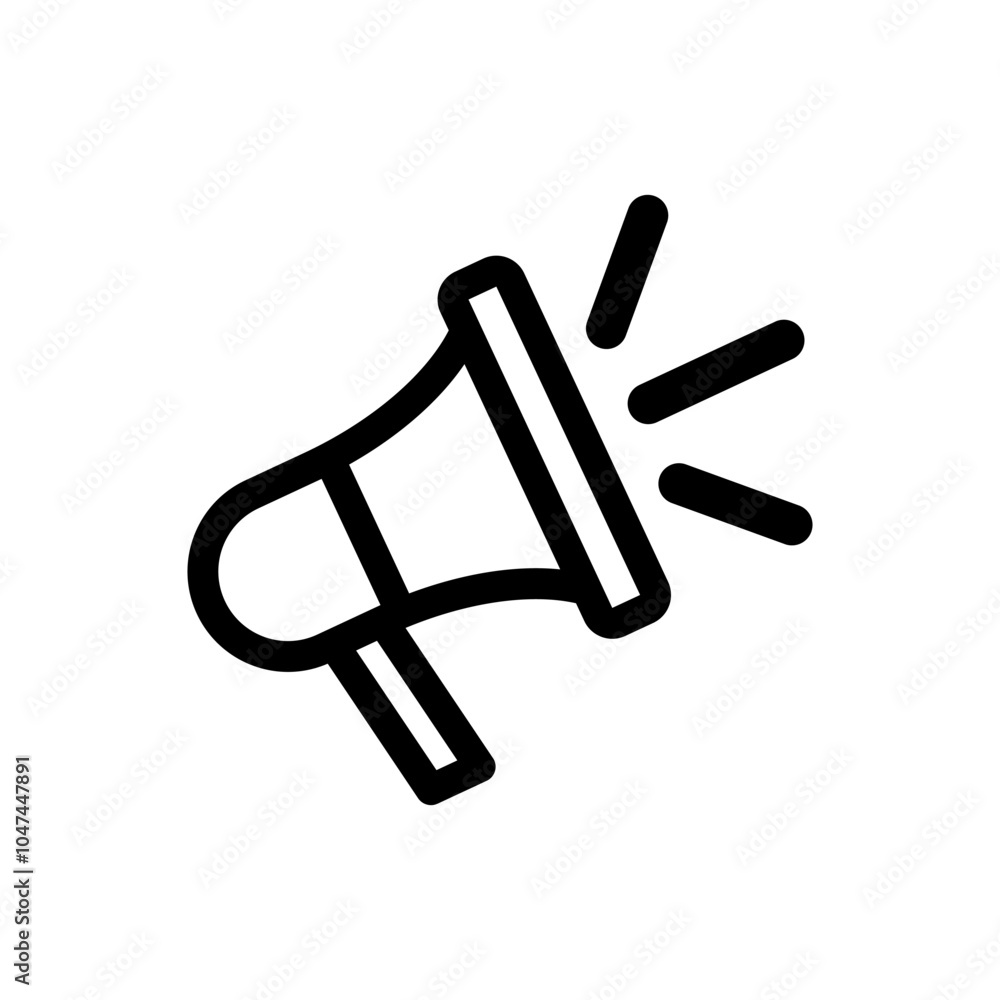 megaphone vector icon megaphone vector icon