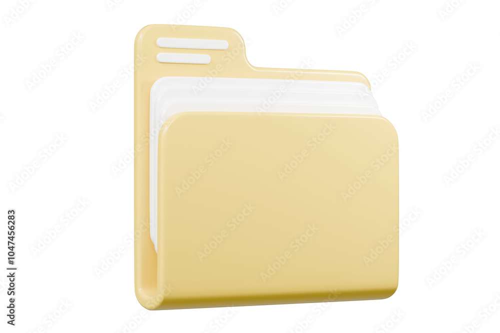 3d Folder file icon. Minimal Office Files Folder Data Storage Bank Data Office Files Fold icon. Document form information report. Business work company document management concept. 3d render. 3d Folder file icon. Minimal Office Files Folder Data Storage Bank Data Office Files Fold icon. Document form information report. Business work company document management concept. 3d render.