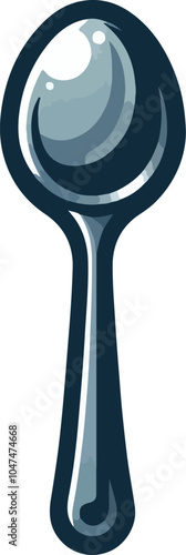 Fork, spoon vector