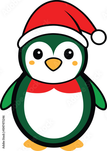 snowman with santa hat and scarf