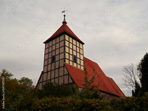 Evangelischen Kirche aus dem 13. Jahrhunderts  photo