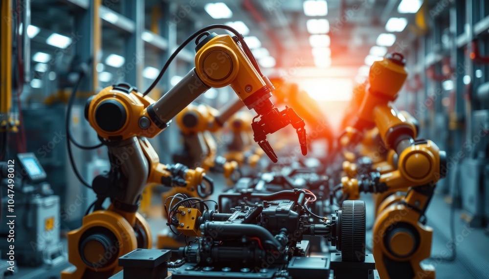 Automated robotics in industrial settings Automated robotics in industrial settings