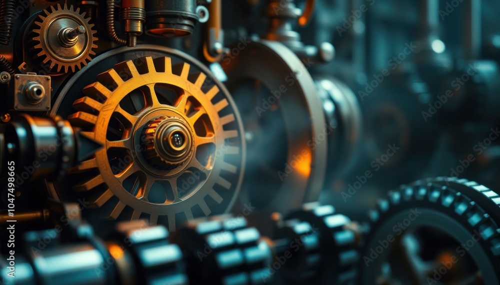 Intricate gears of industry Intricate gears of industry