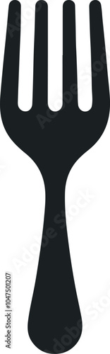 Fork, spoon vector