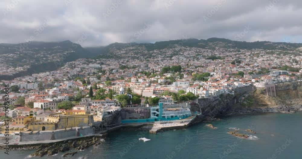 Stunning Aerial Shots Capturing The Beauty And Landscape Of Funchal, The Capital City Of Madeira Stunning Aerial Shots Capturing The Beauty And Landscape Of Funchal, The Capital City Of Madeira