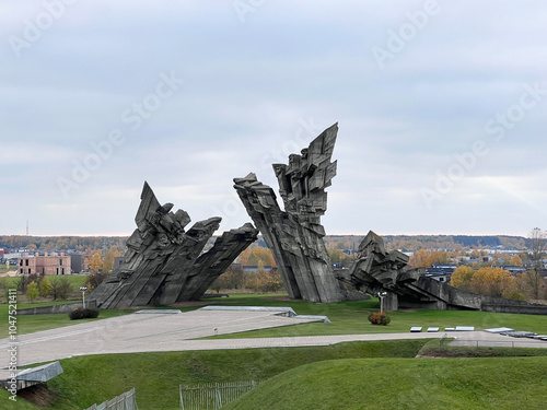 Ninth Fort view from the sky, Kaunas 