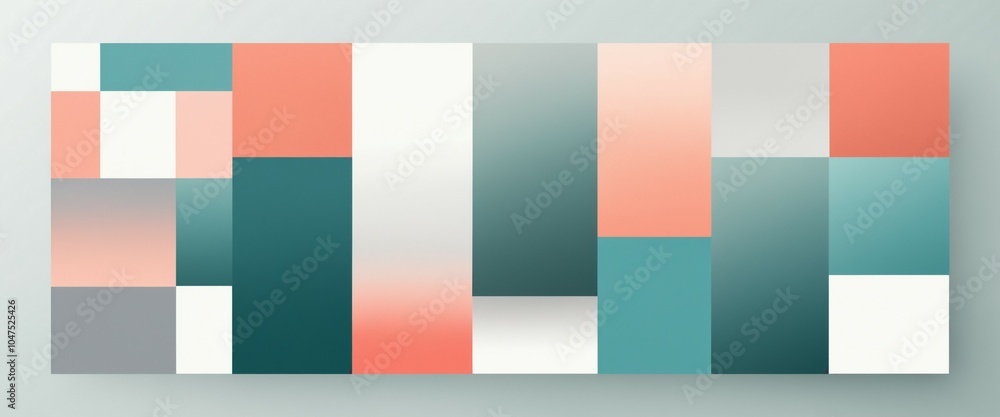 Rectangle layered banner with soft color gradients and empty space in the middle Rectangle layered banner with soft color gradients and empty space in the middle