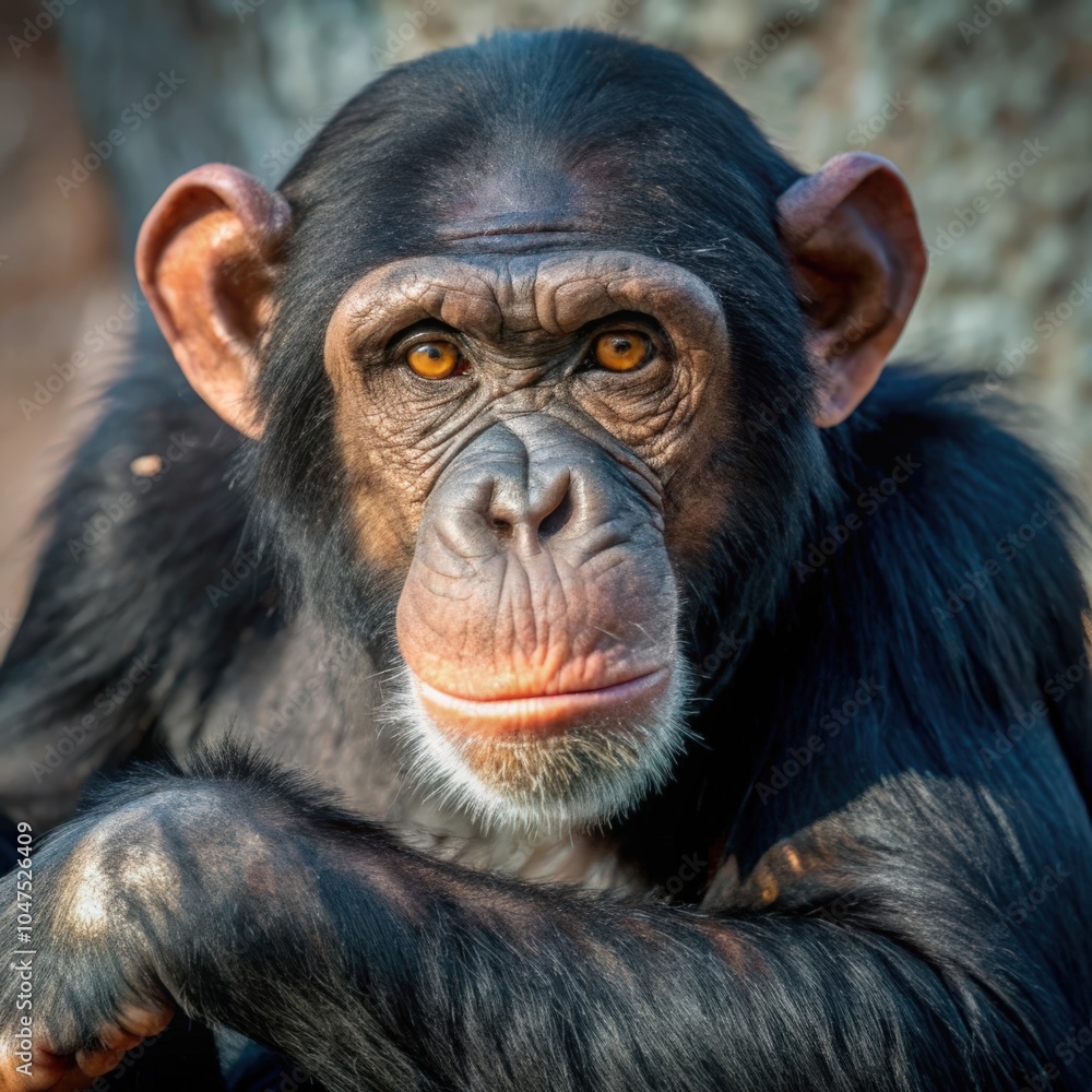 a chimpanzee animal natural background a chimpanzee animal natural background