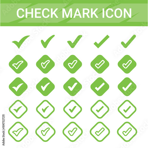 Check Mark, Valid, Yes, Confirmation, Okey, Positive checked, confirm, Acceptance in checklist, icons