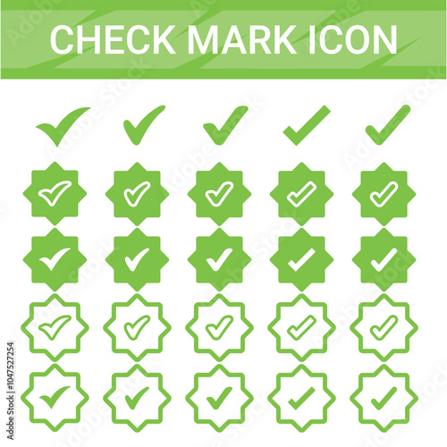 Check Mark, Valid, Yes, Confirmation, Okey, Positive checked, confirm, Acceptance in checklist, icons